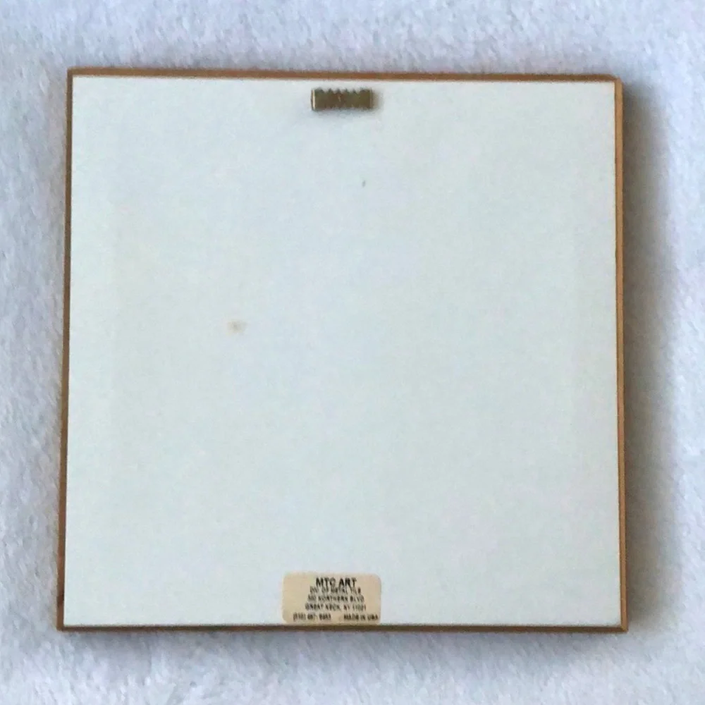 Vintage French Blue Bathtub Frame Wall Art